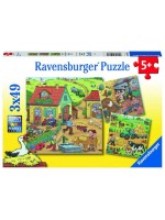 Ravensburger Puzzle Beaucoup de choses se passent à la ferme