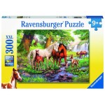 Ravensburger Puzzle Chevaux sauvages à la rivière
