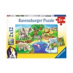 Ravensburger Puzzle Les animaux au zoo