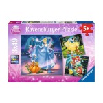 Ravensburger Puzzle Blanche-Neige, Cendrillon, Ariel