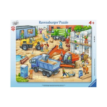 Grosse Baustellenfahrzeuge, Alter: 4+, 30-48 T. Rahmenpuzzles Grosse Baustellenfahrzeuge, Alter: 4+, 30-48 T. Rahmenpuzzles