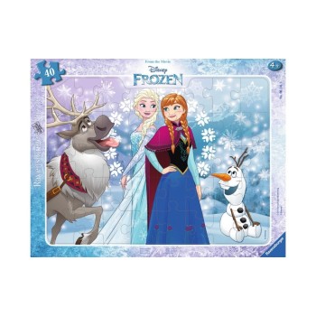 Anna and Elsa, Alter: 4+, 30-48 T. Rahmenpuzzles Anna and Elsa, Alter: 4+, 30-48 T. Rahmenpuzzles