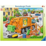 Müllabfuhr, Alter: 4+, 30-48 T. Rahmenpuzzles