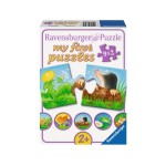 Ravensburger Puzzle pour jeunes enfants Animaux dans le jardin