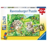 Ravensburger Puzzle Koalas et pandas sucrés
