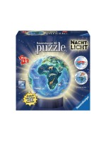 Puzzle Erde Nachtdesign Nachtlicht, Alter: 6-10 Sprache