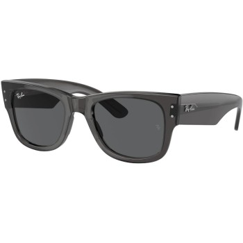 Ray-Ban Lunettes de soleil Mega Wayfarer Transparent/noir