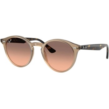 Ray-Ban RB2180, TORTLEDOVE, Sonnenbrille, Lens PINK GRADIENT GREY