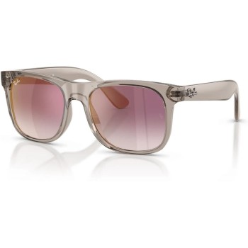 Ray-Ban Lunettes de soleil pour enfants Junior Justin Transparent/gris
