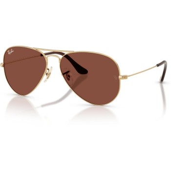 Ray-Ban Lunettes de soleil Aviator Large Metal Arista, or/rouge Ray-Ban Lunettes de soleil Aviator Large Metal Arista, or/rouge