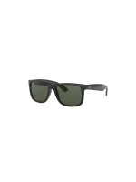 Ray-Ban Ray-Ban JUSTIN BLACK, verres VERT FONCÉ Lunettes de soleil