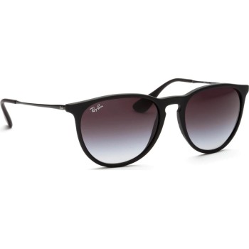 Ray-Ban ERIKA RUBBER BLACK, Sonnenbrille, Lens LIGHT GREY GRADIENT Ray-Ban ERIKA RUBBER BLACK, Sonnenbrille, Lens LIGHT GREY GRADIENT