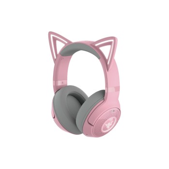 Razer Kraken Kitty BT V2 - Quartz Ed., Wired, pink Razer Kraken Kitty BT V2 - Quartz Ed., Wired, pink