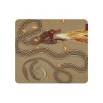 Razer Tapis de souris de gaming Gigantus V2 CS2 Edition Rouge/Orange/Doré