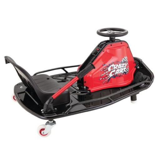 Crazy Cart - Black, Electric Ride ons