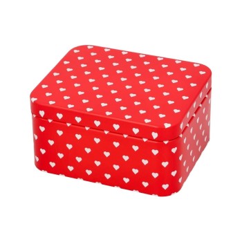 RBV Birmann Gebäckdose Valentin mit Herzen, 12 cm