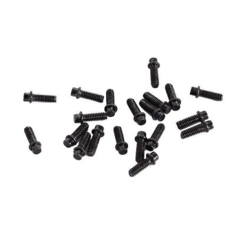 RC4WD Hex Bolts, M2x6mm, Black, 20 Stück, RC4WD Hex Bolts, M2x6mm, Black, 20 Stück,