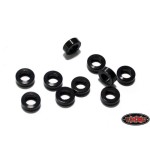 RC4WD Spacers M3 2mm, noir, 10 Stück,