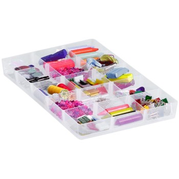 Really Useful Box Einsatz 15 Fächern klar, 215x345x35