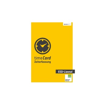 Reiner SCT TimeCard Licence annuelle Salaire 25 collaborateurs ESD