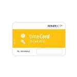 Reiner SCT Carte RFID timeCard Carte à puce Premium 25 DES (ev2) 25 pcs.