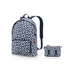 Reisenthel Rucksack mini maxi 14 l, signature navy, 30 x 45 x 11 cm