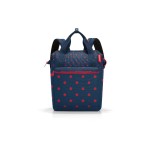 Reisenthel Rucksack allrounder R, mixed dots red, 12 l, 25 x 40 x 17 cm