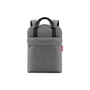 Reisenthel Rucksack allday backpack m, twist silver, 15 l, 30 x 39 x 13 cm Reisenthel Rucksack allday backpack m, twist silver, 15 l, 30 x 39 x 13 cm