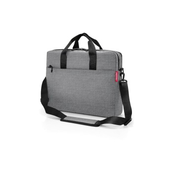 Reisenthel Sac pour notebook Workbag Canvas Twist Silver 15 Reisenthel Sac pour notebook Workbag Canvas Twist Silver 15