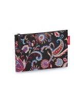 Reisenthel Kosmetiktasche case 1, paisley black, 24 x 17 cm