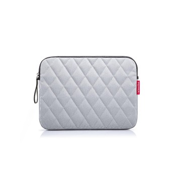 Reisenthel Sac pour notebook Notebook sleeve Rhombus gris clair, 13.5 Reisenthel Sac pour notebook Notebook sleeve Rhombus gris clair, 13.5