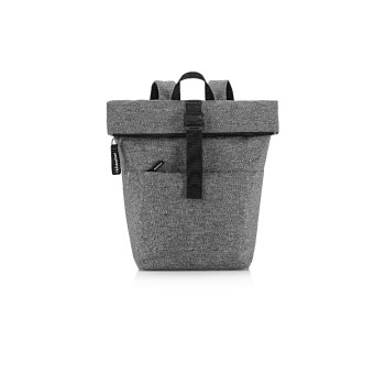 Reisenthel Rucksack rolltop backpack, twist silver Reisenthel Rucksack rolltop backpack, twist silver