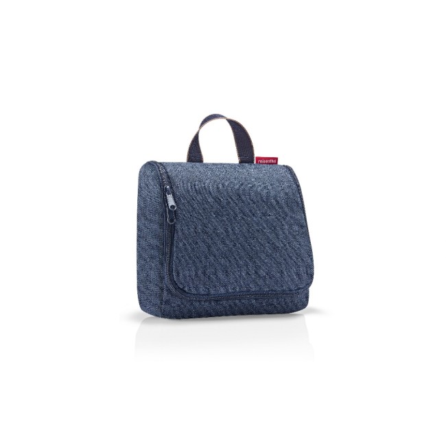 Reisenthel Kosmetiktasche toiletbag, herringbone dark blue, 23 x 20 x 10 cm Reisenthel Kosmetiktasche toiletbag, herringbone dark blue, 23 x 20 x 10 cm