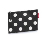 Reisenthel Kosmetiktasche case 1, dots white, 24 x 17 cm, Krimskramstasche