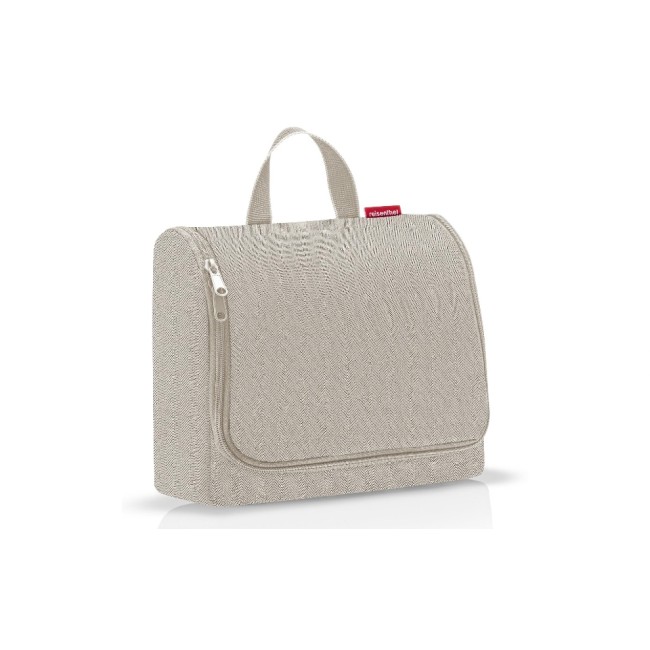 Reisenthel Kosmetiktasche toiletbag XL, herringbone sand, 28 x 25 x 10 cm Reisenthel Kosmetiktasche toiletbag XL, herringbone sand, 28 x 25 x 10 cm