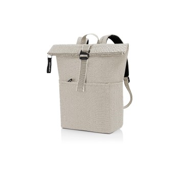 Reisenthel Rucksack rolltop backpack, herringbone sand Reisenthel Rucksack rolltop backpack, herringbone sand