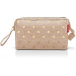 Reisenthel Necessaire travelcosmetic, metallic dots coffee