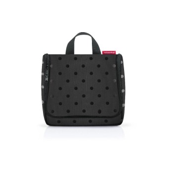 Reisenthel toiletbag, glossy dots black Reisenthel toiletbag, glossy dots black