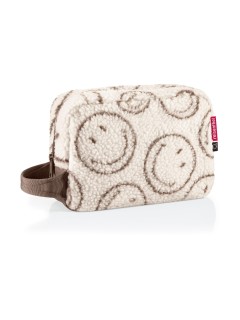 Reisenthel Trousse de toilette Cosmeticpouch M Smiley Teddy Chocolate Reisenthel Trousse de toilette Cosmeticpouch M Smiley Teddy Chocolate