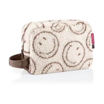 Reisenthel Trousse de toilette Cosmeticpouch M Smiley Teddy Chocolate Reisenthel Trousse de toilette Cosmeticpouch M Smiley Teddy Chocolate