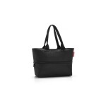 Reisenthel Schultertasche shopper e1, spots navy, Volumen kann vergrössert werden