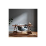 relaxdays Kosmetiktuchbox Bambus, PP/Bambus, black 