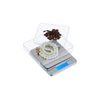 relaxdays Balance de précision avec plateaux de pesée Argent relaxdays Balance de précision avec plateaux de pesée Argent