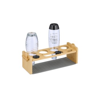 relaxdays Abtropfgestellt for Flaschen, Bambus, for 4 Flaschen relaxdays Abtropfgestellt for Flaschen, Bambus, for 4 Flaschen