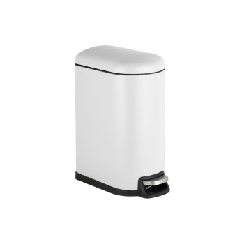 relaxdays Treteimer 10 Liter, white relaxdays Treteimer 10 Liter, white