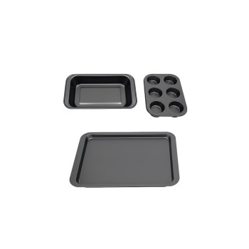 relaxdays Backformen-Set, 3-teilig