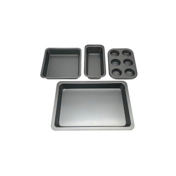 relaxdays Backformen-Set, 4-teilig