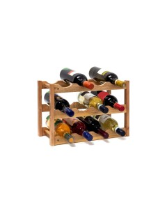 relaxdays Weinregal, H x B x T: ca.  28 x 42,5 x 21 cm