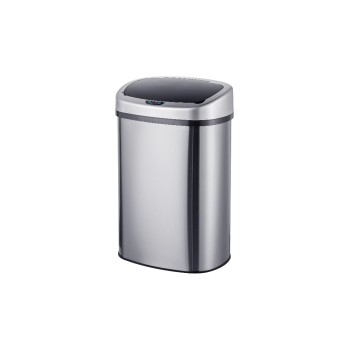 relaxdays Sensorabfalleimer, 50 Liter, Silber relaxdays Sensorabfalleimer, 50 Liter, Silber
