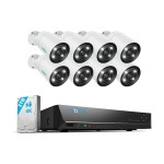 Reolink Kits de surveillance RLK16-1200B8-A disque dur de 3 To inclus